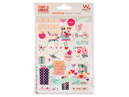 Walther Adhesive Sticker Wedding (2 x archy 18,5x13cm)