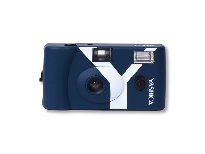 Yashica MF 1 Snapshot Art Camera Blue2