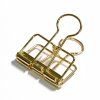 12444 bookbinders wire clip m 10pcs in box gold