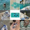 Yashica MF 1 Snapshot Art Camera Turquoise5