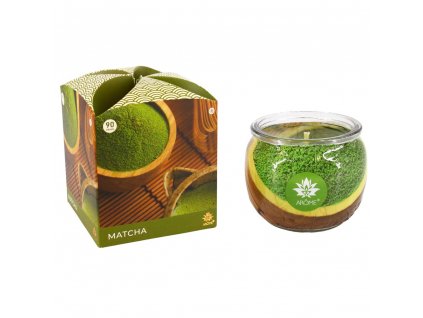 9450 2 arome sviecka v skle a flower boxe matcha 90g