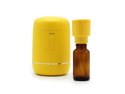 10725 4 awm suchy aromaterapeuticky difuzer nebulizer usb c zlty darcek 1ks