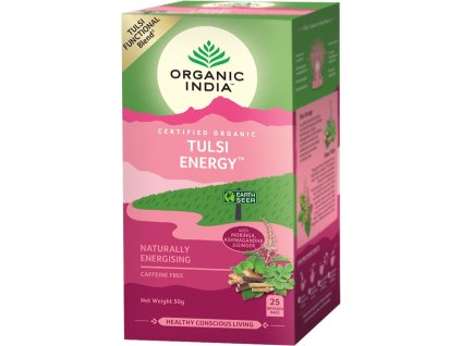 11475 organic india tulsi energy porciovany caj 25 vreciek