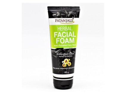 patanjali activated carbon facial foam 50ml