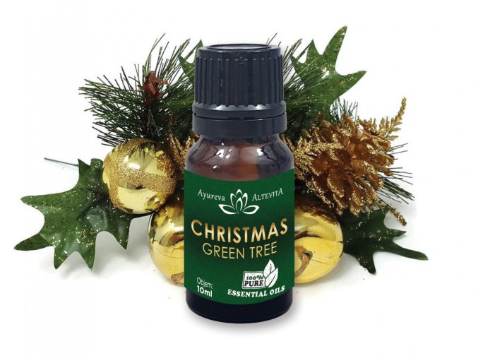 Altevita zmes olejov CHRISTMAS - Green Tree ( zelené vianoce) 10ml