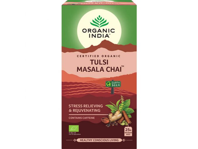 Tulsi Masala Chai porciovaný čaj Organic India