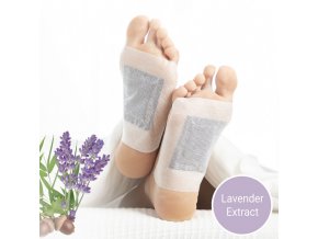 detoxikacne naplasti na nohy lavender innovagoods 10 kusov 376147