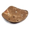 13198 3 awm prirodna miska na mydlo z kokosu stvorcova 11 cm 1ks