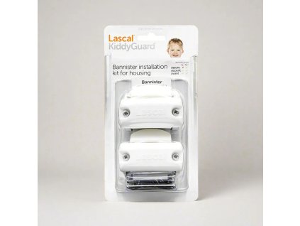 KiddyGuard Bannister Kit 2 Piece Black