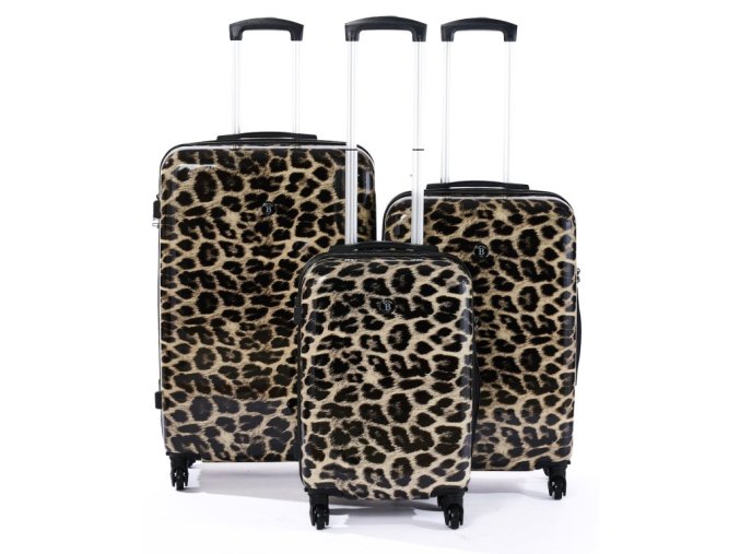 Cestovní kufr BERTOO Leopardo - set 3v1