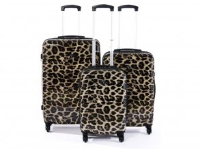 Cestovní kufr BERTOO Leopardo - set 3v1
