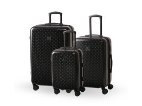 Cestovní kufr BERTOO Torino - black/black 3v1
