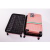 Cestovní kufr BERTOO Milano - růžový set 4v1