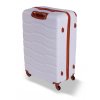 Cestovní kufr BERTOO Firenze - bílý set 5v1