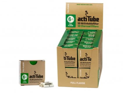 Uhlíkové filtry 6mm, 20ks