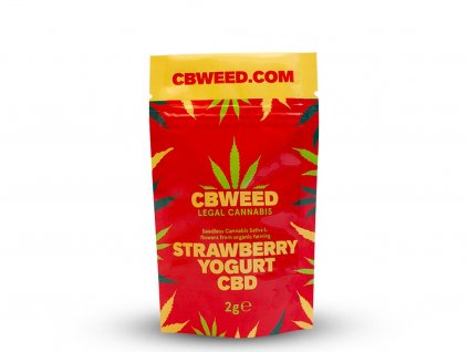 strawberry yogurt cbd 2g