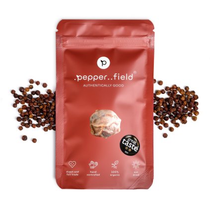 Pepper Field Kampotský pepř tmavě červený - doypack 50g