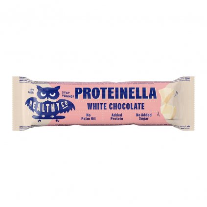 HealthyCo Proteinella bar- bílá čokoláda 35 g