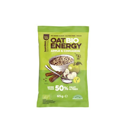 Bombus Oat BIO Energy Apple & Cinamon 65 g