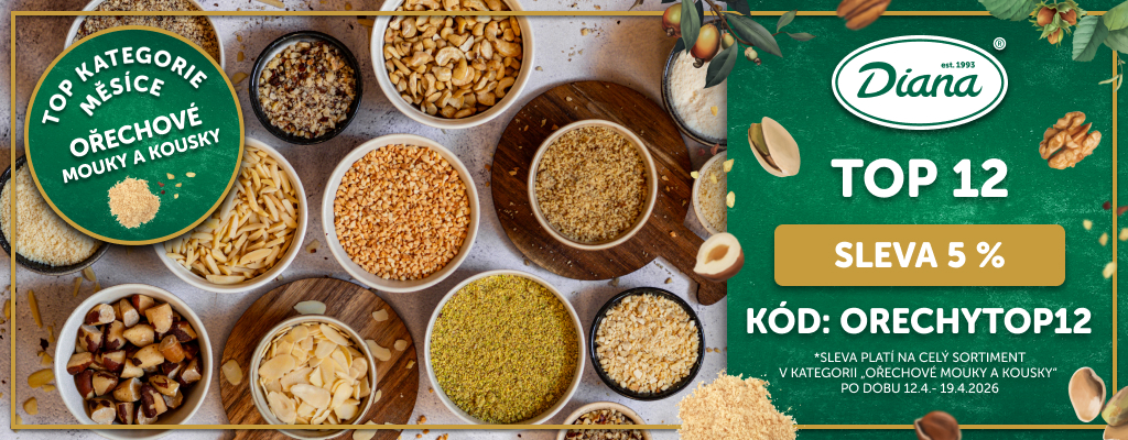 Ořechové mouky a kousky