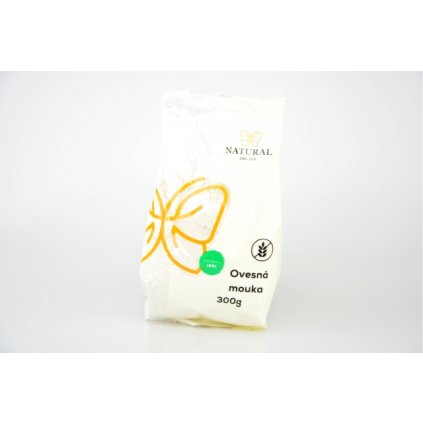 Natural mouka ovesná bez lepku 300g