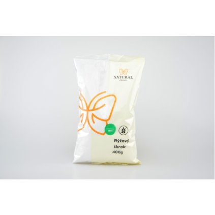 Natural rýžový škrob bez lepku 400g