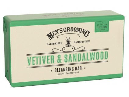 42962 1 scottish fine soaps panske telove mydlo vetiver a santalove drevo 220g