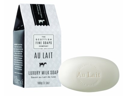 39407 1 scottish fine soaps mydlo au lait cerstve mleko 100g