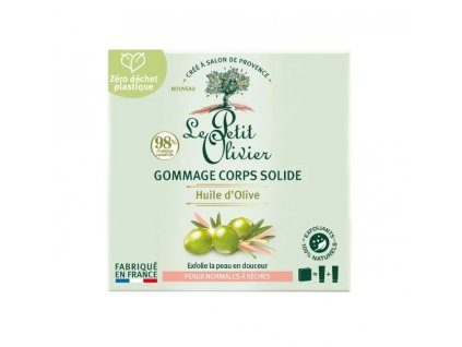69228 le petit olivier tuhy telovy peeling s olivovym olejem 100g