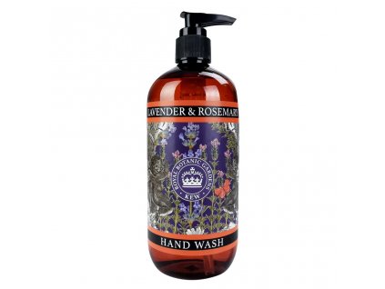 KGL0001 Kew Gardens 500ml Hand Wash Lavender & Rosemary