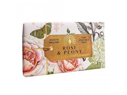 SS0009 Rose & Peony Anniversary Soap Bar