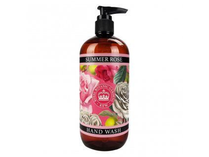 KGL0002 Kew Gardens 500ml Hand Wash Summer Rose