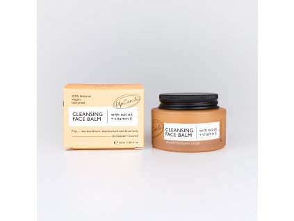 White Background Cleansing Balm Inner + Outer LR