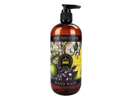 KGL0015 Kew Gardens 500ml Hand Wash Narcissus Lime