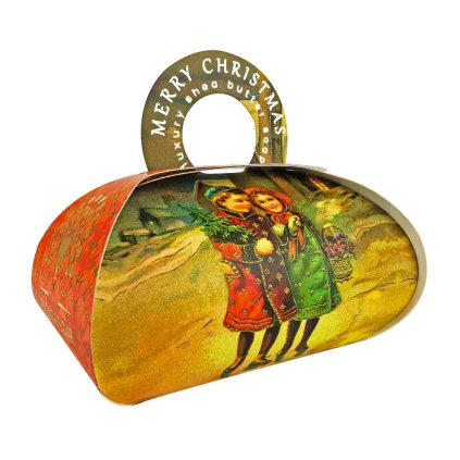 LBS1008 A White Christmas Large Gift Bag Soap