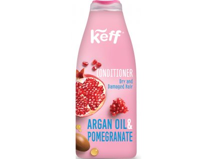 78405 keff kondicioner pro suche vlasy granatove jablko arganovy olej 500ml