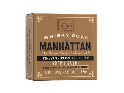 A00463 Whisky Manhattan Carton Soap 100g