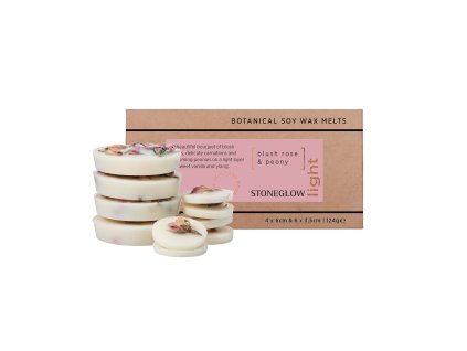 83525 light blush rose peony