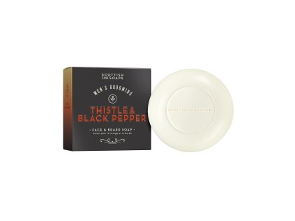 S30012 MGThistle Face and Beard Soap 100g upr
