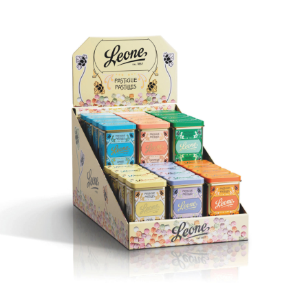 Leone classic tin merch