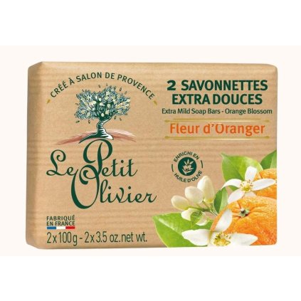 savonnettes extra douces fleur oranger packshot