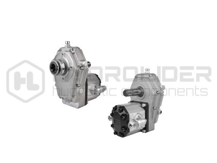 Pýevodovka s hydraulickěm źerpadlem 80L/min + hýˇdel