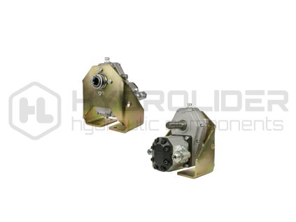 Pýevodovka s hydraulickěm źerpadlem a zesˇleněm dr§ kem pýipevnŘněm k z kladnŘ