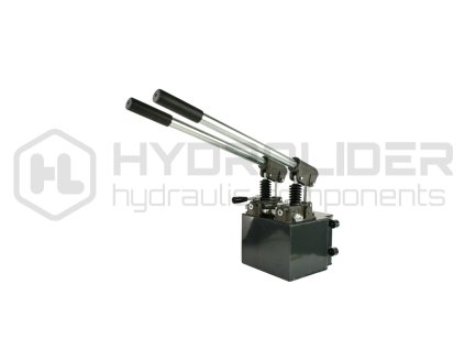 DvŘ ruźnˇ hydraulick‚ źerpadla 2 str nka 12 cm a 2 str nka 12 cm n dr§ 6 L