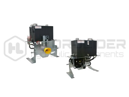 Mobilnˇ agreg t 75 L n dr§  s maxim lnˇm Łźinnost źerpadla 45 L a chladiź oleje s ventil torem