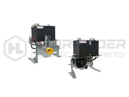 Mobilnˇ agreg t 100 L n dr§  s maxim lnˇm Łźinnost źerpadla 53 L a chladiź oleje s ventil torem