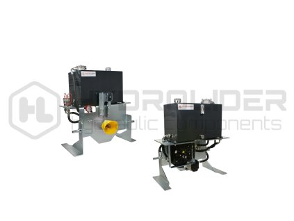 Mobilnˇ agreg t 100 L n dr§  s maxim lnˇm Łźinnost źerpadla 67 L a chladiź oleje s ventil torem