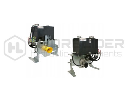 Mobilnˇ agreg t s rozvadŘź 4 sekźnˇ 80L, 100L n dr§ s maxim lnˇm Łźinnost źerpadla 80L