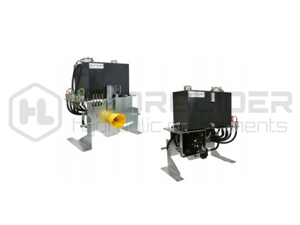 Mobilnˇ agreg t s rozvadŘź 4 sekźnˇ 80L, 75L n dr§ s maxim lnˇm Łźinnost źerpadla 67L a chladiź oleje s ventil torem