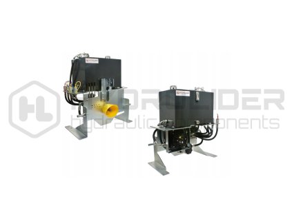 Mobilnˇ agreg t s rozvadŘź 3 sekźnˇ 80L, 100L n dr§ s maxim lnˇm Łźinnost źerpadla 94L a chladiź oleje s ventil torem